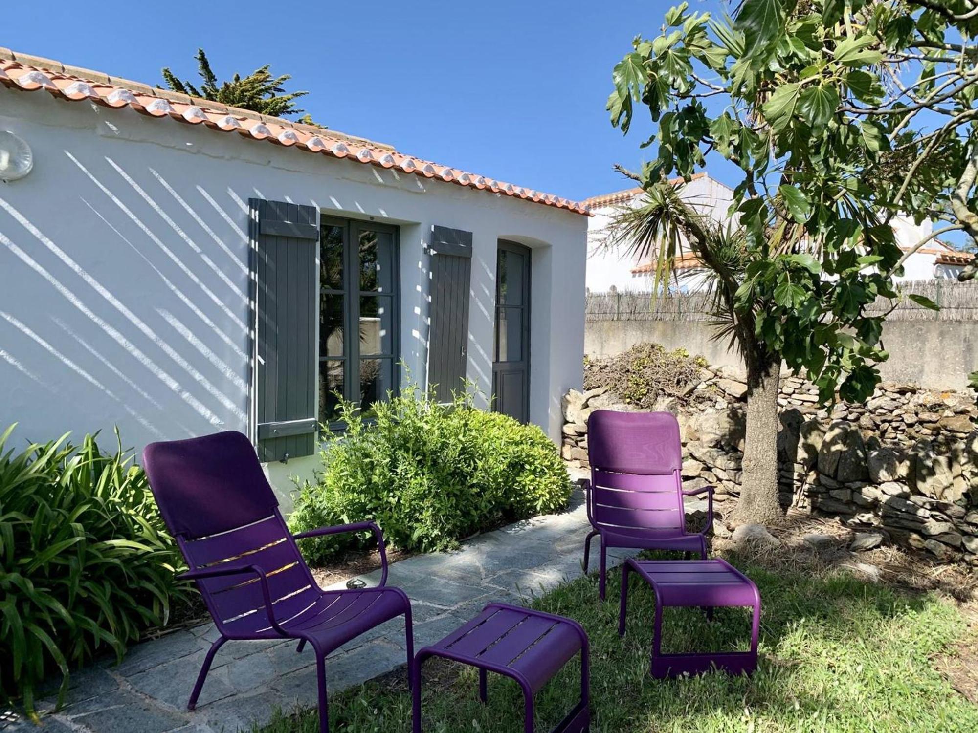 Maison Renovee Pres Plage, 6 Couchages, Terrasse, Bbq, Parking, Internet Inclus - Fr-1-224B-588 Noirmoutier-en-l'Île Exterior foto